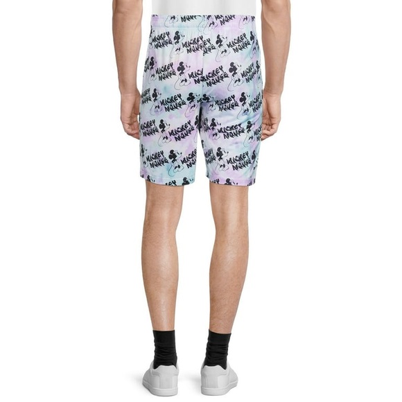 NWT Disney Tie Dye Mickey Mouse Men's Lounge Short Multiple Sizes - Picture 4 of 8
